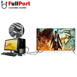 مبدل (5+24)DVI-I Dual Link به VGA یوگرین مدل HD15-20122