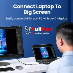 مبدل HDMI به Type-C یوگرین مدل CM323-70693