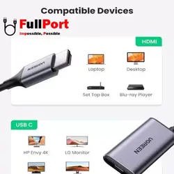 مبدل HDMI به Type-C یوگرین مدل CM323-70693