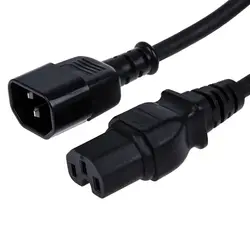 کابل برق بک تو بک C14-C15 گیگافلکس با طول 1.5 متر