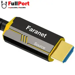 کابل HDMI فرانت V2.0-4K مدل FN-HFC200 طول 20 متر (فیبر نوری)