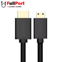 کابل Mini HDMI یوگرین V1.4-4K مدل HD108*11167 طول 1.5 متر