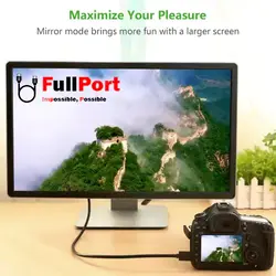 کابل Mini HDMI یوگرین V1.4-4K مدل HD108*11167 طول 1.5 متر