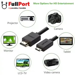 کابل Mini HDMI یوگرین V1.4-4K مدل HD108*11167 طول 1.5 متر