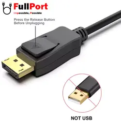 کابل Display به HDMI ونتولینک V1.2-4K طول 1.5 متر
