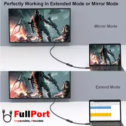 مبدل Display به HDMI فرانت مدل FN-DP2HA