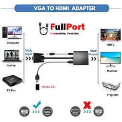 مبدل VGA به HDMI ایلون مدل CV1000