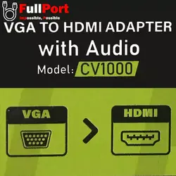مبدل VGA به HDMI ایلون مدل CV1000