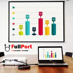 کابل HDMI دی نت V2.0-4K مدل DT-150 طول 15 متر