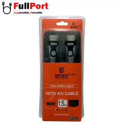 کابل HDMI انزوپلاس V2.0-4K مدل HD-1001 طول 1.5 متر