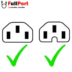 کابل برق کیس EU-C15 بافو با طول 3 متر