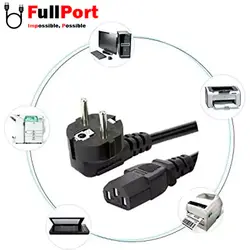 کابل برق کیس EU-C13 گیگافلکس با طول 1.5 متر