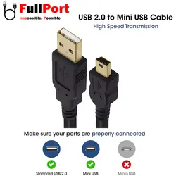 کابل USB Mini 5Pin کی نت پلاس مدل KP-CU5A2015 طول 1.5 متری