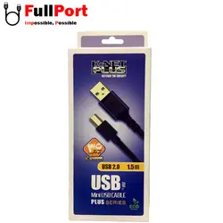 کابل USB Mini 5Pin کی نت پلاس مدل KP-CU5A2015 طول 1.5 متری