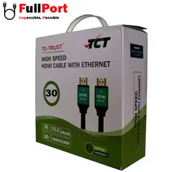 کابل HDMI تی سی تراست V2.0-4K مدل TC-HCB300 طول 30 متر