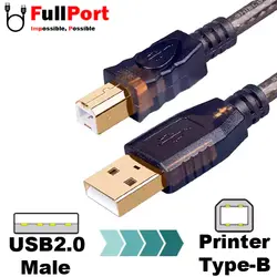 کابل پرینتر طول 15 متری USB2.0 برند دی نت