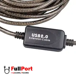 کابل پرینتر طول 15 متری USB2.0 برند دی نت