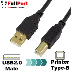 کابل پرینتر طول 3 متری USB2.0 برند کی نت پلاس مدل KP-CUPA2030