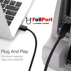 کابل پرینتر طول 3 متری USB2.0 برند کی نت پلاس مدل KP-CUPA2030