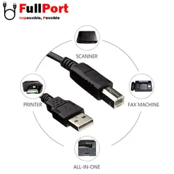 کابل پرینتر طول 3 متری USB2.0 برند کی نت پلاس مدل KP-CUPA2030