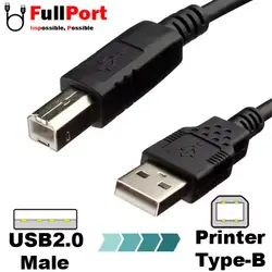 کابل پرینتر طول 1.5 متری USB2.0 برند تی سی تراست مدل TC-U2CB15