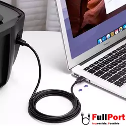 کابل پرینتر طول 1.5 متری USB2.0 برند تی سی تراست مدل TC-U2CB15