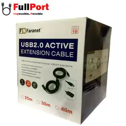 کابل افزایش طول 30 متری USB2.0 برند فرانت مدل FN-U2CF300