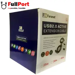 کابل افزایش طول 30 متری USB2.0 برند فرانت مدل FN-U2CF300