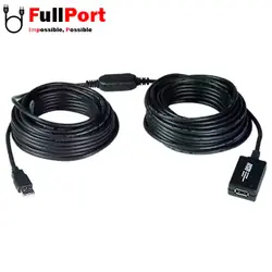 کابل افزایش طول 20 متری USB2.0 برند فرانت مدلFN-U2CF200