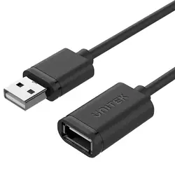 کابل افزایش طول 5 متری USB2.0 برند یونیتک مدل Y-C418GBK
