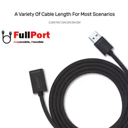 کابل افزایش طول 5 متری USB2.0 برند یونیتک مدل Y-C418GBK