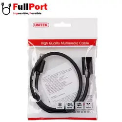 کابل افزایش طول 5 متری USB2.0 برند یونیتک مدل Y-C418GBK