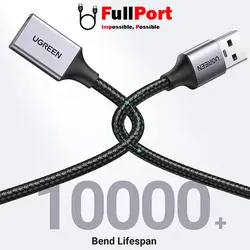 کابل افزایش طول 1.5 متری USB3.0 برند یوگرین مدل US115-10497