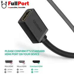 کابل افزایش طول 3 متری HDMI برند یوگرین مدل HD107-10145