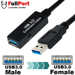 کابل افزایش طول 15 متری USB3.0 برند فرانت مدل FN-U3CF150