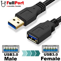 کابل افزایش طول 1.5 متری USB3.0 برند تی سی تراست مدل TC-U3CF15