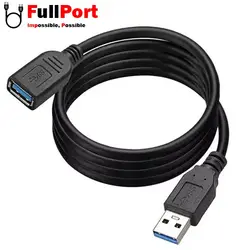 کابل افزایش طول 1.5 متری USB3.0 برند تی سی تراست مدل TC-U3CF15