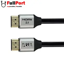 کابل HDMI کی نت پلاس V2.1-8Kمدل KP-HC21180 طول 1.8 متر