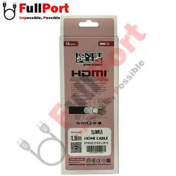 کابل HDMI کی نت پلاس V2.1-8Kمدل KP-HC21180 طول 1.8 متر