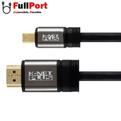 کابل Micro HDMI کی نت پلاس V2.0-4K مدل KP-CHM2018 طول 1.8 متر