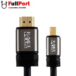 کابل Micro HDMI کی نت پلاس V2.0-4K مدل KP-CHM2018 طول 1.8 متر