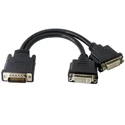 مبدل (59Pin)DVI به DVI 24+5 دوتایی مدل DMS-59
