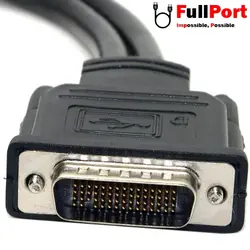 مبدل (59Pin)DVI به VGA دوتایی مدل DMS-59