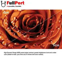 کابل HDMI کی نت پلاس V2.0-4K مدل KP-CHAOC700 طول 70 متر (فیبر نوری)