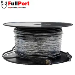 کابل HDMI کی نت پلاس V2.0-4K مدل KP-CHAOC300 طول 30 متر (فیبر نوری)