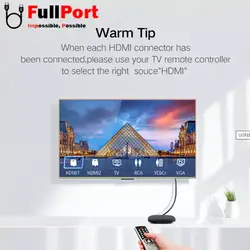 کابل HDMI دی لینک V2.0-4Kمدل HCB-4AABLBR-3 طول 3 متر