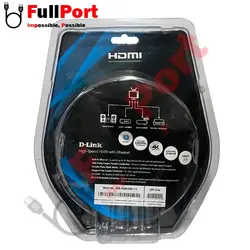 کابل HDMI دی لینک V2.0-4Kمدل HCB-4AABLBR-3 طول 3 متر