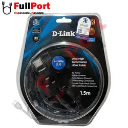 کابل HDMI دی لینک V2.0-4Kمدل HCB-4AABLBRR-1-5 طول 1.5 متر