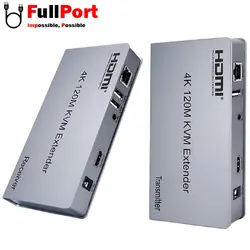 توسعه دهنده HDMI روی کابل شبکه 120 متر کی نت مدل K-EXKHD120