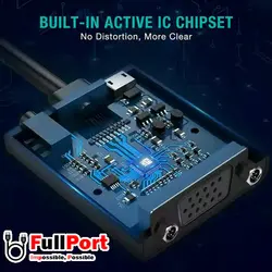 مبدل HDMI به VGA کی نت مدل HD1